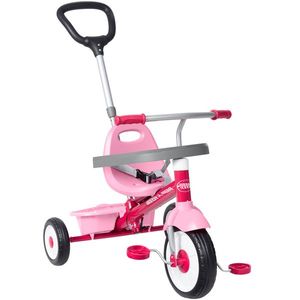 Tricicleta 3 in 1, Radio Flyer, Stroll 'N Trike, Roz imagine