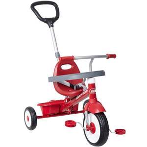 Tricicleta 3 in 1, Radio Flyer, Stroll 'N Trike, Rosu imagine