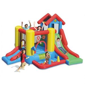 Saltea gonflabila Happy Hop, Play Center 7 in 1 imagine