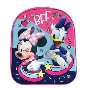 Ghiozdan mini pentru gradinita, Disney Minnie Mouse, 3D imagine