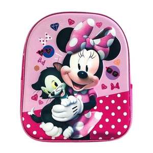 Ghiozdan mini cu 1 compartiment, Disney Minnie Mouse, 3D imagine