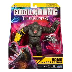 Figurina articulata cu accesoriu, Monsterverse, Kong with B.E.A.S.T. Glove, 15 cm imagine