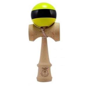 Kendama - Sunrise Stripes Classic Competition Yellow+black imagine