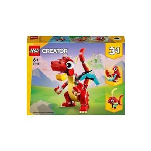 Lego Creator 3 in 1. Dragon rosu imagine