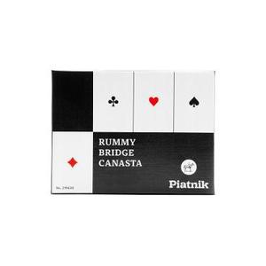 Set 2 pachete carti de joc. Rummy, Bridge, Canasta imagine