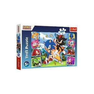 Puzzle 100 Sonic. Minunata lume a lui Sonic imagine