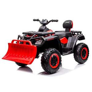 ATV electric 4x4 cu accesorii incluse, Kinderauto BJS615 320W 24V, culoare rosie imagine