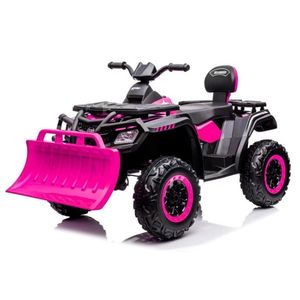 ATV electric 4x4 cu accesorii incluse, Kinderauto BJS615 320W 24V, culoare roz imagine