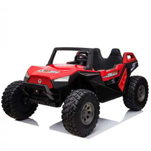 UTV electric pentru copii BJX1928, tractiune 4x4, 300W putere, 24V, echipare PREMIUM Rosu imagine