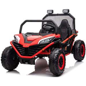 UTV electric pentru 2 copii Kinderauto Dune-Buggy 200W 12V, cu roti MOI, culoare Rosu imagine