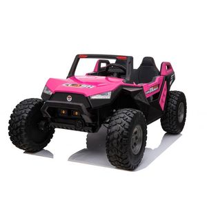 UTV electric copii BJX1928, tractiune 4x4, 300W putere, 24V, echipare PREMIUM, roz imagine