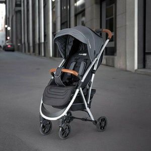 Carucior sport FreeON pliabil automat Lux Dirty PinkBlack imagine