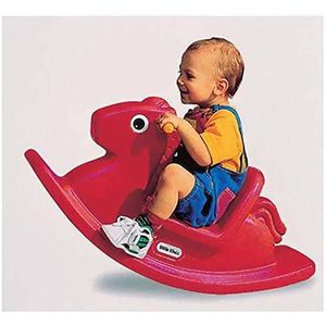 Balansoar calut Little Tikes rosu imagine