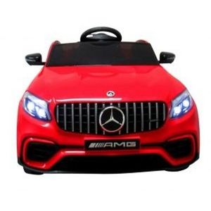 Masinuta electrica cu telecomanda 4 x 4 roti EVA Mercedes AMG GLC 63S R-Sport 3-6 ani rosu imagine