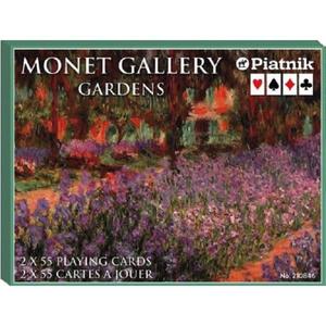 Carti de joc: Monet. Gallery Gardens imagine