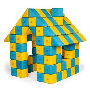Cuburi Magnetice JollyHeap Joy - 150 blocuri 2 forme imagine