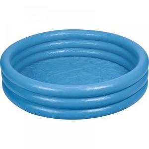 Piscina gonflabila copii, Intex, Crystal Blue, 132 Litri, 114 x 25 cm, 59416 imagine