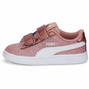 Pantofi sport copii Puma Smash V2 Glitz Glam V Inf 36738029, 24, Roz imagine