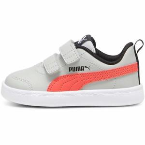 Pantofi sport copii Puma Courtflex V2 V Inf 37154432, 22, Gri imagine