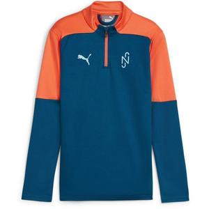 Bluza copii Puma Neymar Jr Creativity 14 Zip Top Jr 65895613, 176, Albastru imagine