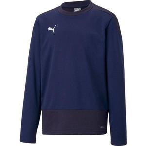 Bluza copii Puma Teamgoal 23 Training Sweat Jr 65656806, 176, Albastru imagine