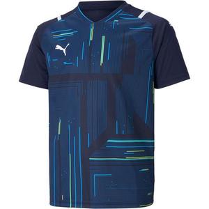 Tricou copii Puma Teamultimate Jersey Jr 70507806, 164, Albastru imagine