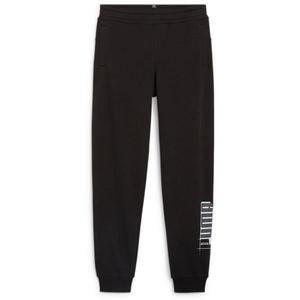 Pantaloni copii Puma Ess Logo Lab Sweatpants Tr Cl B 67922801, 152, Negru imagine