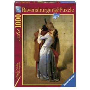 Puzzle Hayez: Sarutul, 1000 piese imagine