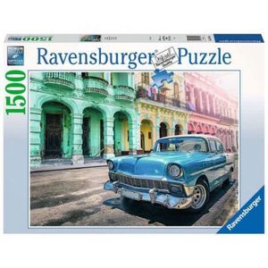 PUZZLE MASINA DIN CUBA, 1500 PIESE imagine