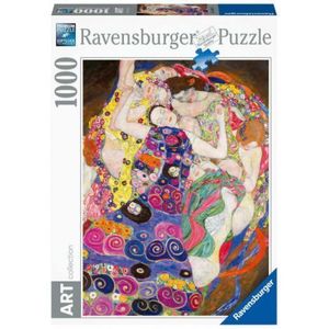 PUZZLE GUSTAV KLIMT: FECIOARA, 1000 PIESE imagine