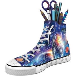 Puzzle 3D Suport Pixuri Sneaker Astronaut, 108 Piese imagine