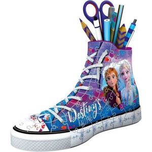 Puzzle 3D Suport Pixuri Sneaker Frozen, 108 Piese imagine