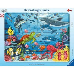 Puzzle lumea animalelor, 100 piese - Ravensburger imagine