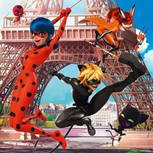 Puzzle Miraculous, 3X49 Piese imagine