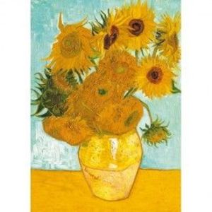 Puzzle van gogh - vaza cu flori 1000 piese imagine