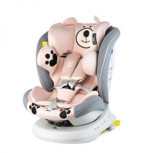 Scaun Auto Tweety Plus DELUXE BUF BOOF UrsPink cu Isofix rotativ 360 grade 0 36 kg imagine