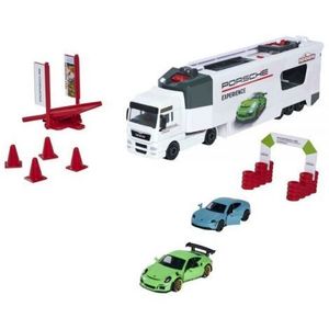 Camion Majorette MAN Tgx Porsche Experience cu 2 masinute imagine