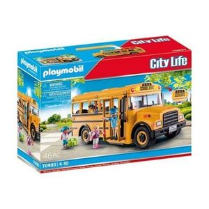 Autobuz Scolar Us Playmobil City Life 70983 imagine