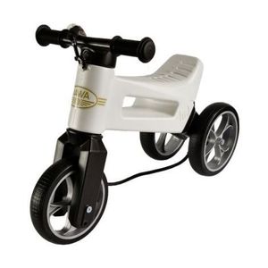 Bicicleta fara pedale Funny Wheels Rider SuperSport 2 in 1 JAWA White imagine