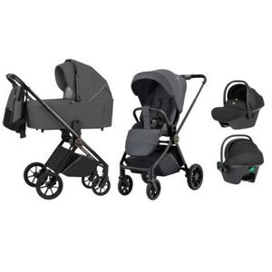 Carucior compact premium Carrello ULTRA 3 in 1 I-Size 40-87 cm Sonic Grey imagine