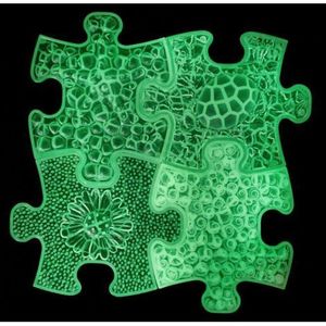 Covoras ortopedic senzorial puzzle Set Fluorescent, straluceste in intuneric imagine