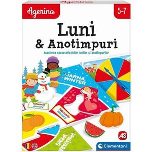 Agerino - Joc educativ Luni si anotimpuri imagine