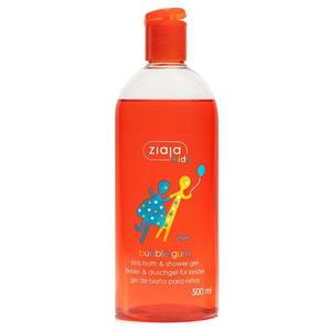 Gel de Dus & Spumant cu Aroma de Guma - Ziaja Kids Bath & Shower Gel Bubble Gum, 500 ml imagine