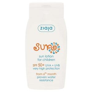 Lotiune cu Protectie Solara pentru Copii SPF 50+ - Ziaja Sun Lotion for Children, 6 luni+, 125 ml imagine