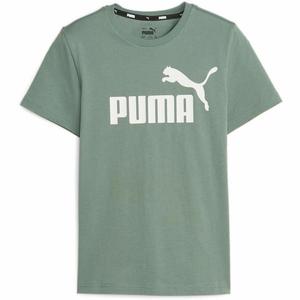 Tricou copii Puma Essentials Logo 58696045, 110, Verde imagine