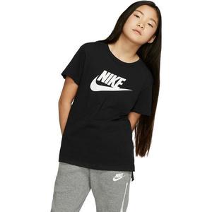 Tricou copii Nike Sportswear Basic Futura AR5088-010, 138, Negru imagine