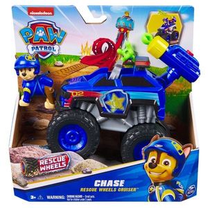 Masinuta cu figurina, Paw Patrol, Rescue Wheels Cruiser, Chase, 20145826 imagine