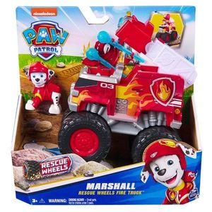 Figurina cu vehicul de salvare Paw Patrol, Marshall imagine