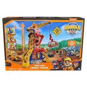 Set de joaca cu macara si figurina, Rubble&Crew, Crane Tower, 6067494 imagine