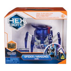 Paianjen interactiv cu telecomanda, Hexbug, Albastru, 20149650 imagine